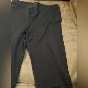 Spotted Zebra Girls Black Color Leggings XXL (11-12) Comfortable Cute